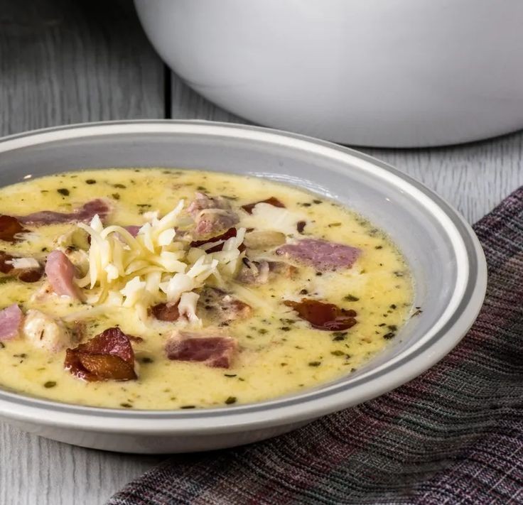 Cheesy Keto Ham Broccoli Delight