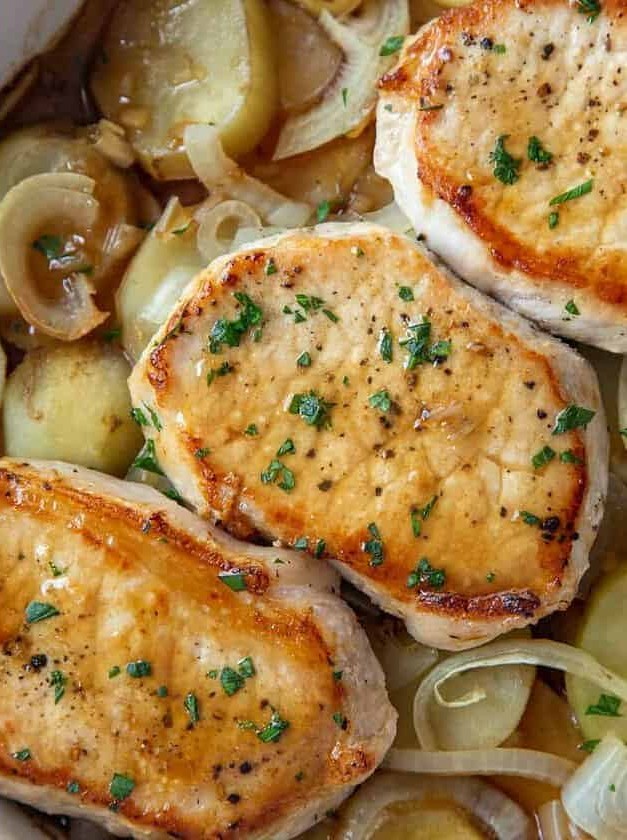 Tender Pork Chop Potato Delight