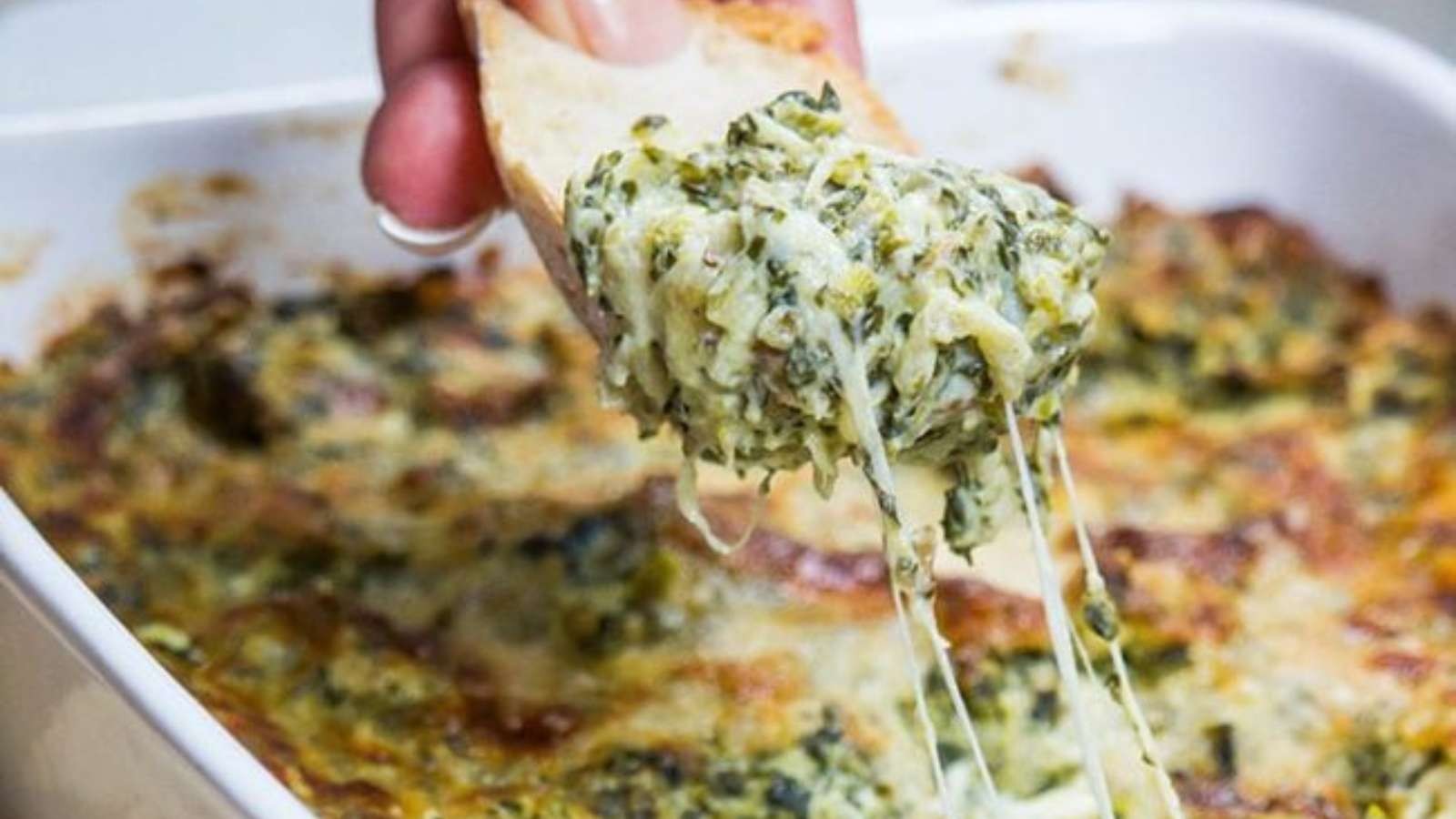 Cheesy Eggplant Spinach Game Day Delight