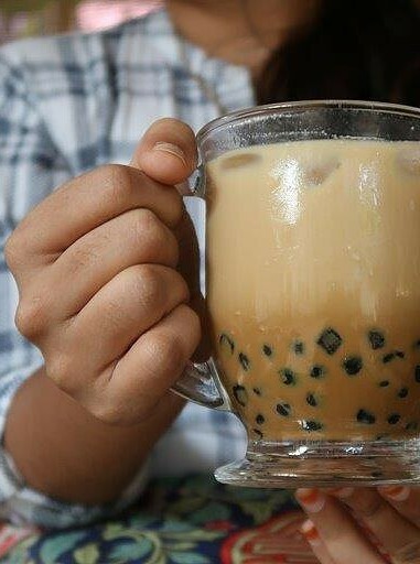 Creamy Coffee Boba Refreshment