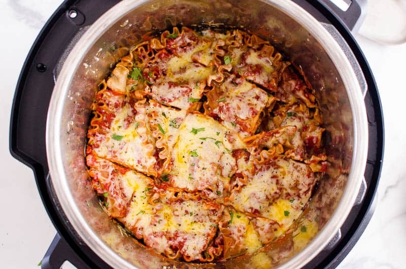 30-Minute Pressure Cooker Lasagna