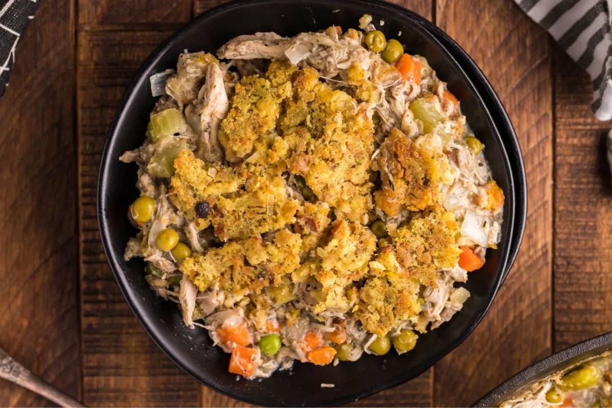 Turkey Dressing Pot Pie Recipe Delight