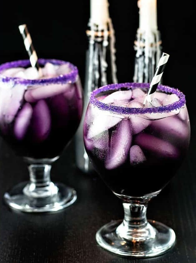 Deep Purple Horror Cocktail Delight