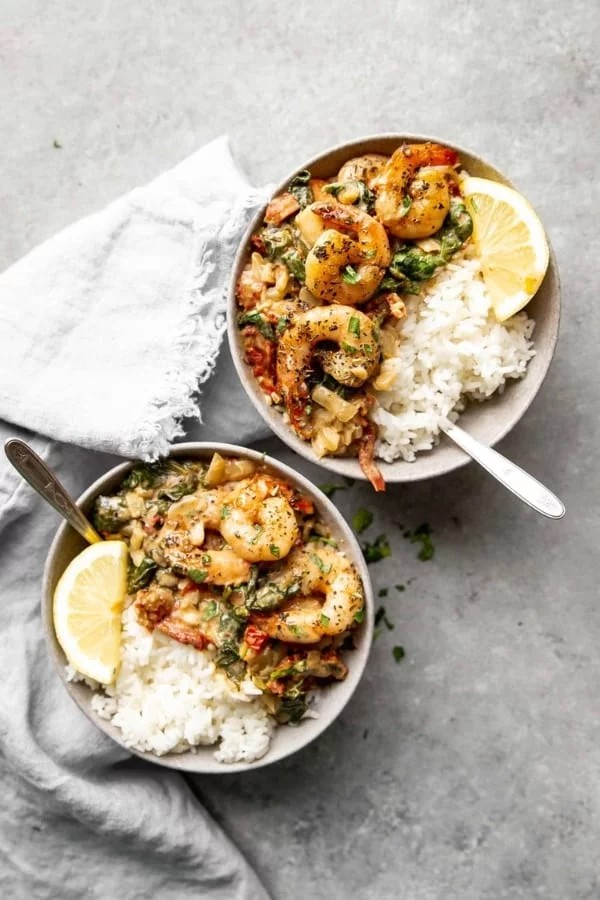 Creamy Garlic Shrimp in One Pan Bliss