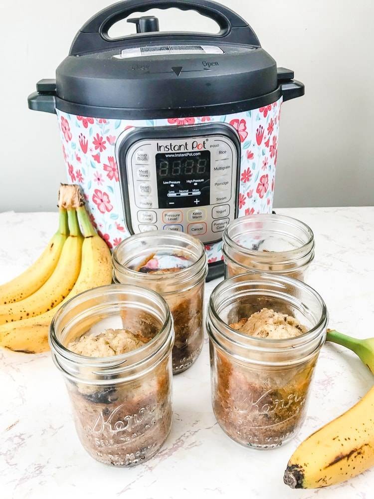 Quick Instant Pot Banana Bread Bites
