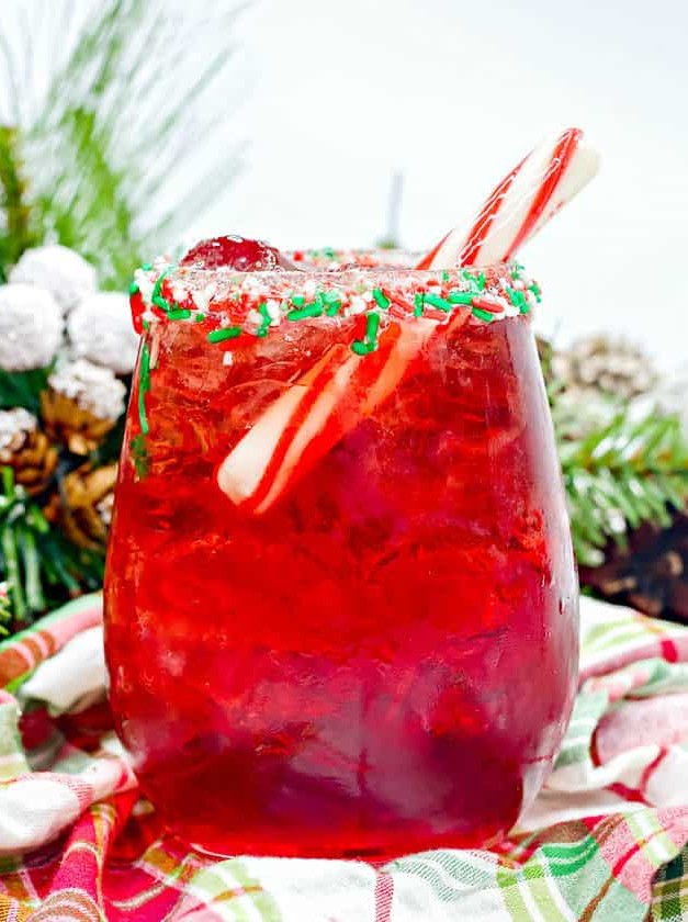 Bourbon Holiday Spritzer Delight