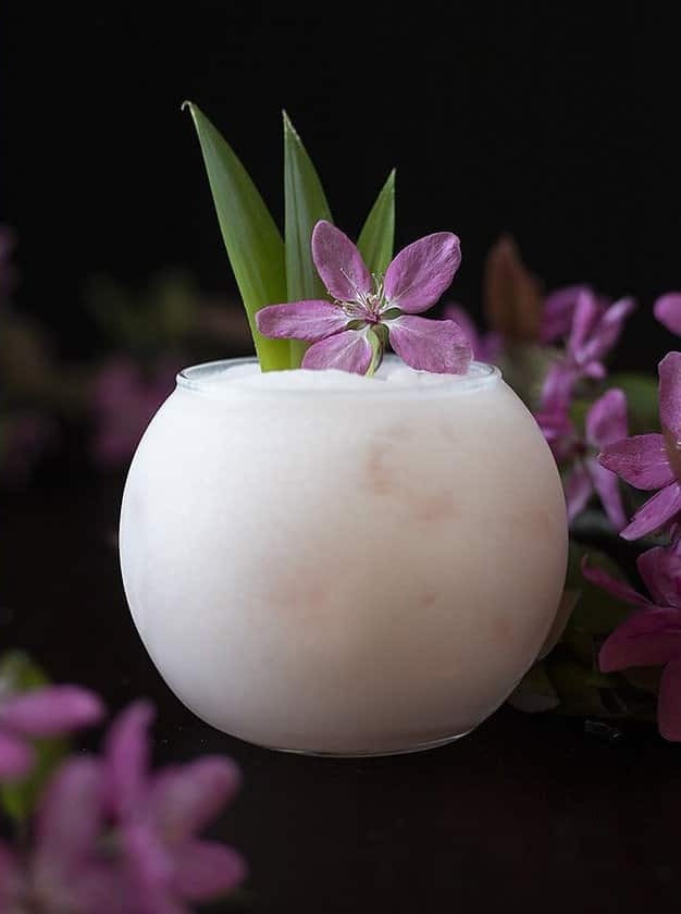 Guava Sunset Rum Cocktail Delight