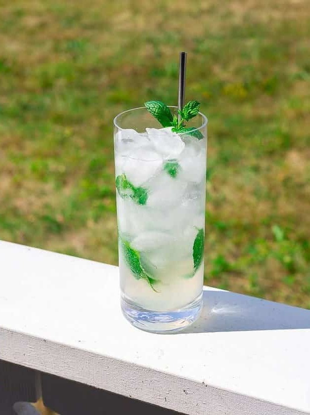 Rum Infused Minty Classic Cocktail