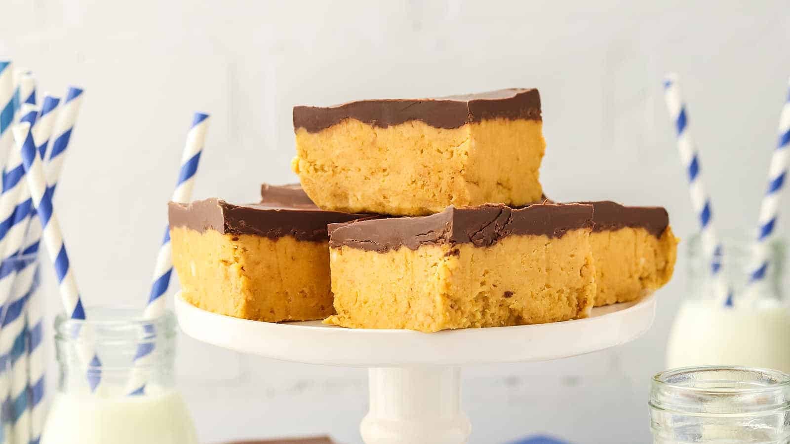 Easy No-Bake Peanut Butter Bars