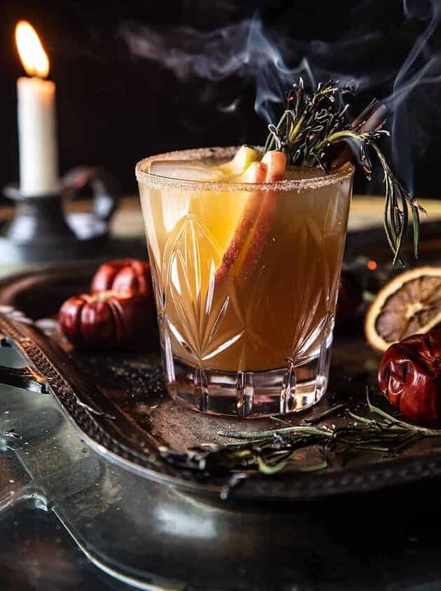 Spiced Bourbon Cider Cocktail Delight