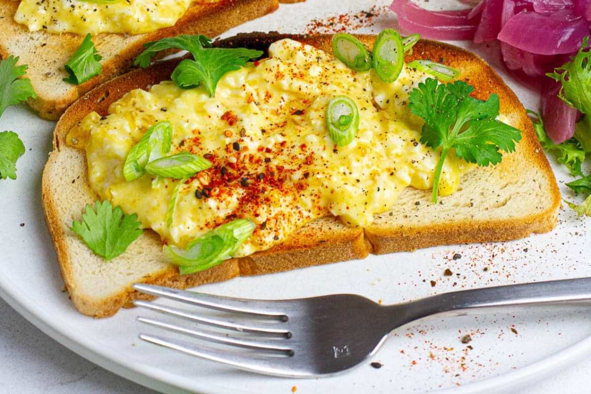 Shichimi Pepper Egg Toast Delight