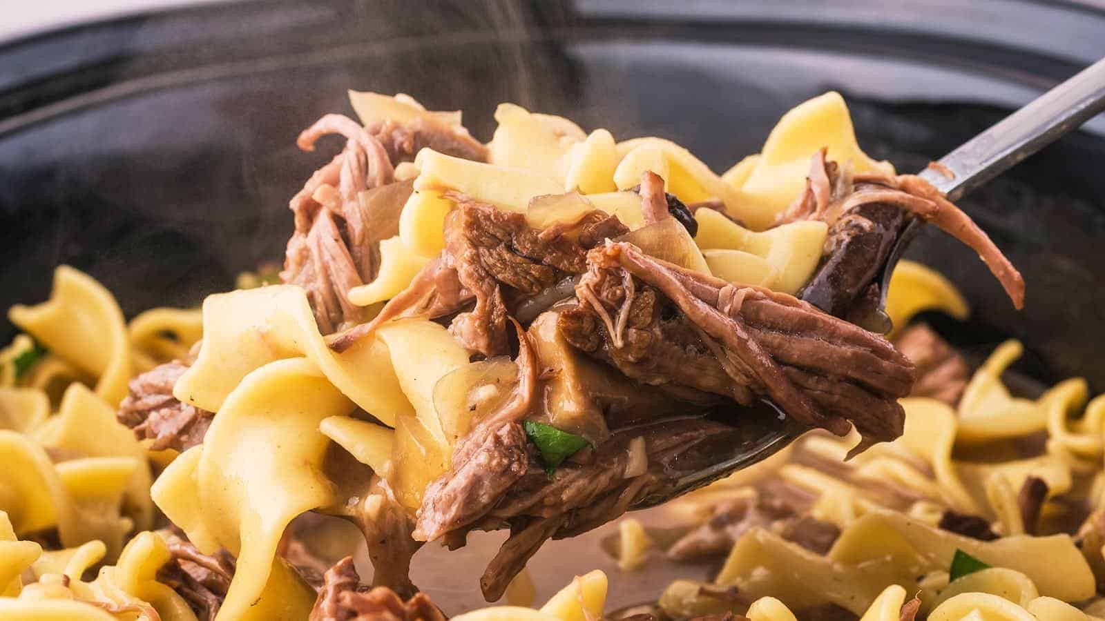Beefy Comfort in a Slow Cooker