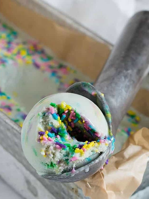 Birthday Cake Gelato Delight