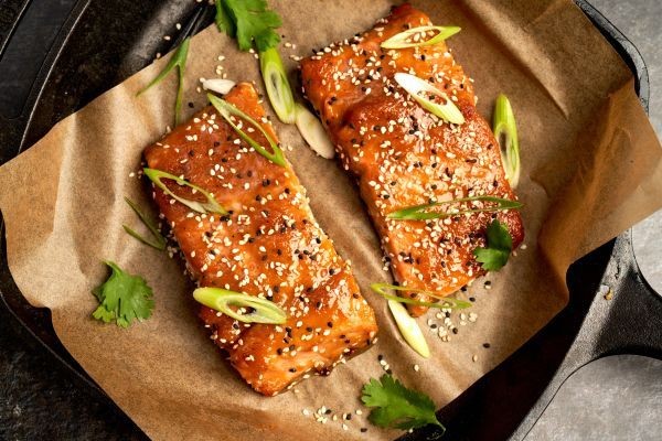 Savory Miso-Glazed Coho Salmon Delight