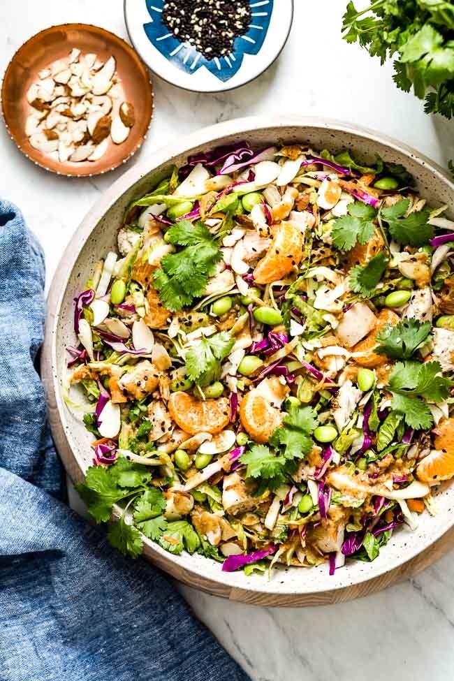 Peanut Chicken Salad with Satay Twist