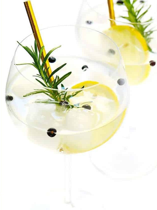 Gin Tonic Fiesta in a Glass