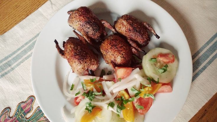 Paprika Crusted Dove With Honey Glaze