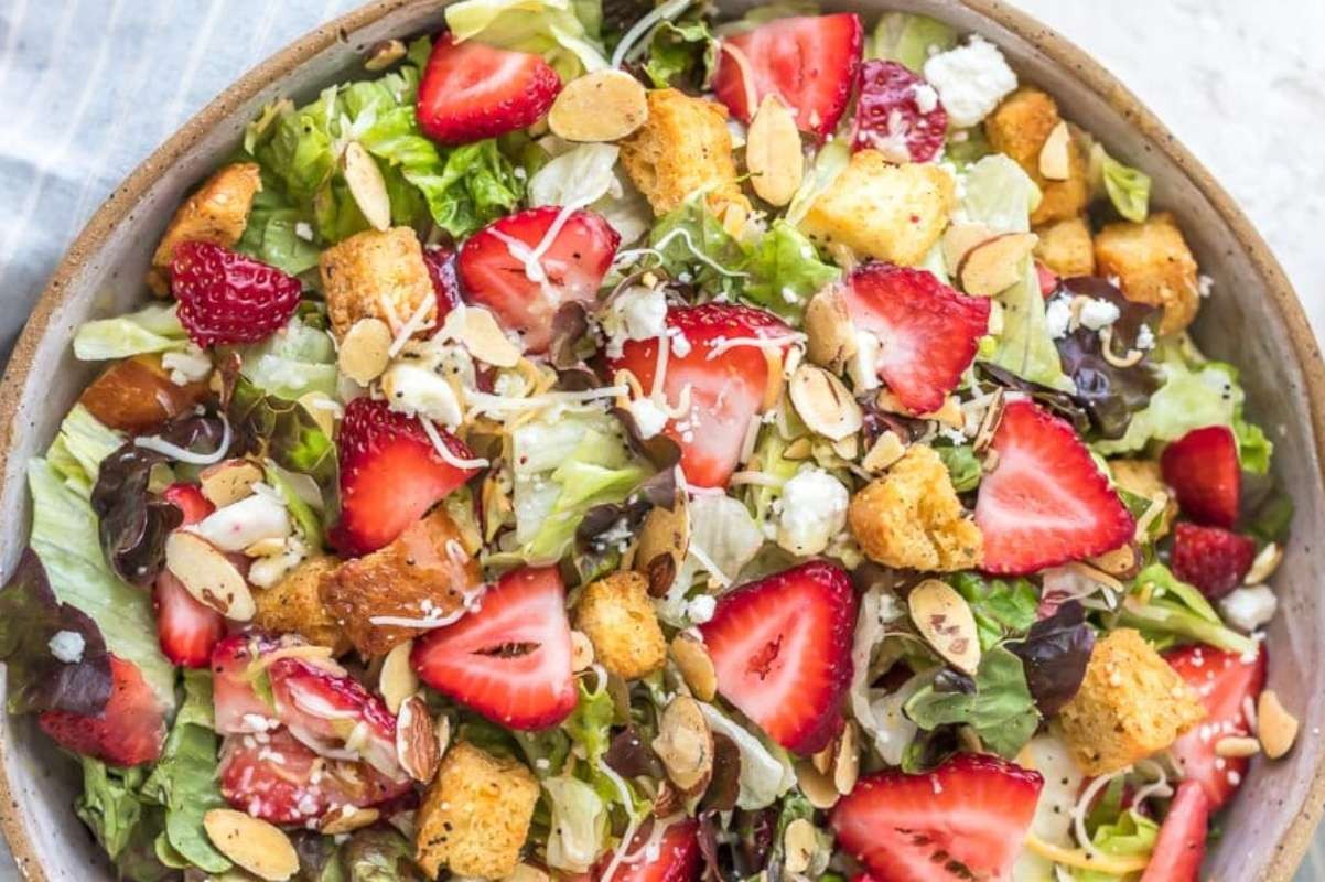 Fresh Strawberry Poppy Seed Salad Delight