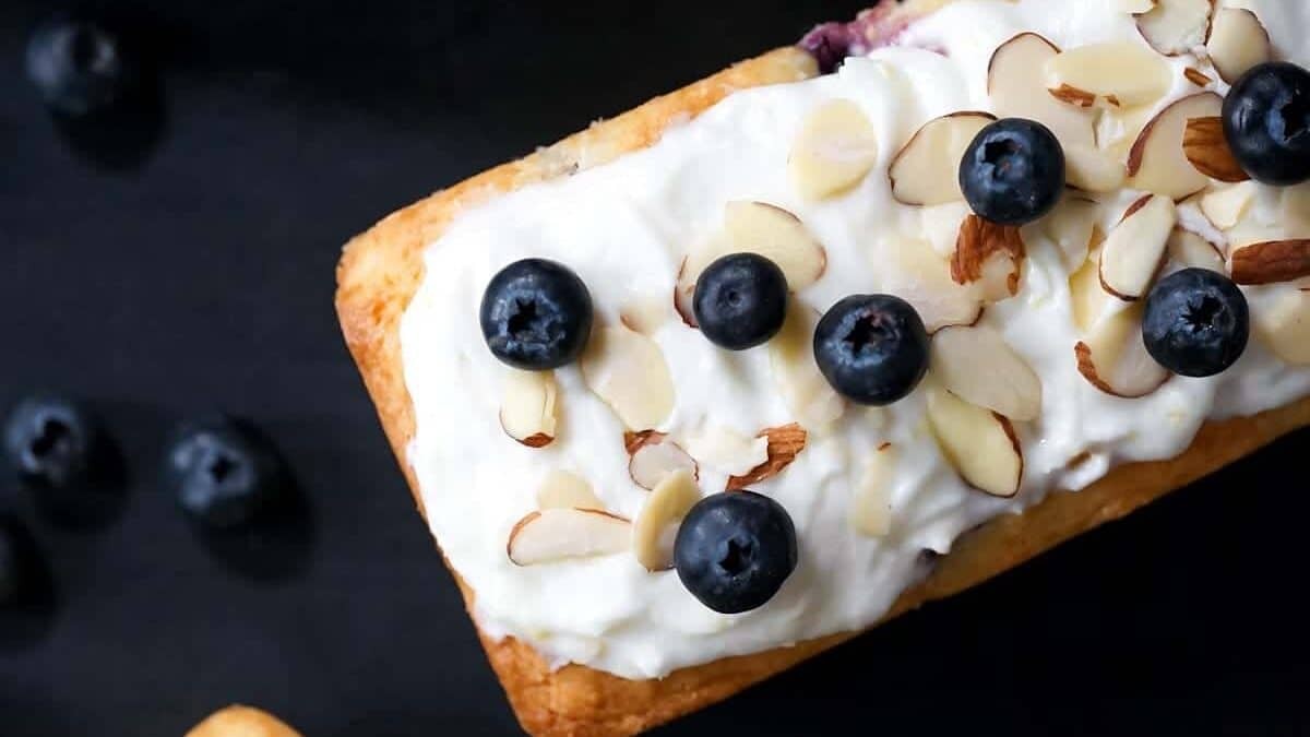 Lemon Blueberry Sunshine Cake Delight