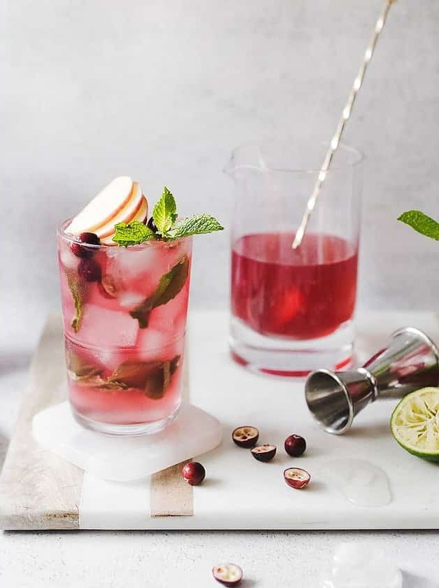 Tangy Cranberry Apple Mule Twist