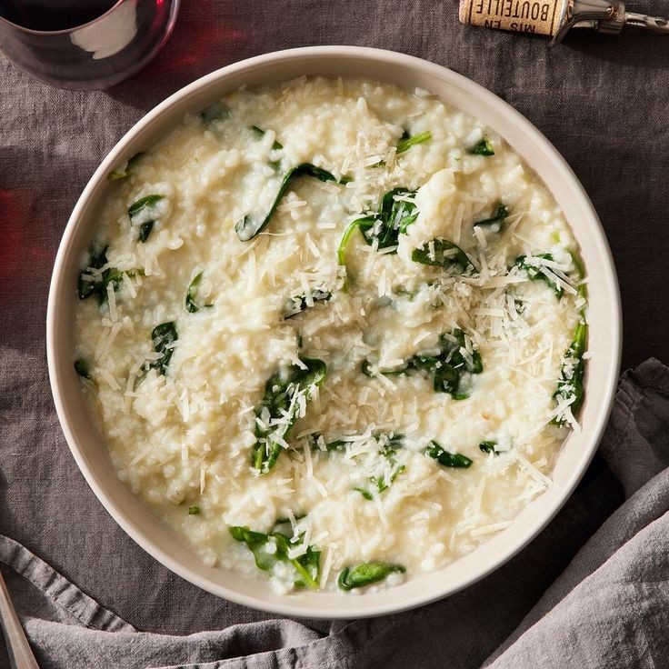 Wine-Infused Risotto with Parmesan Twist