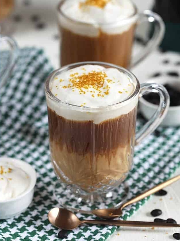 Irish Whiskey Delight with Hazelnut Twist