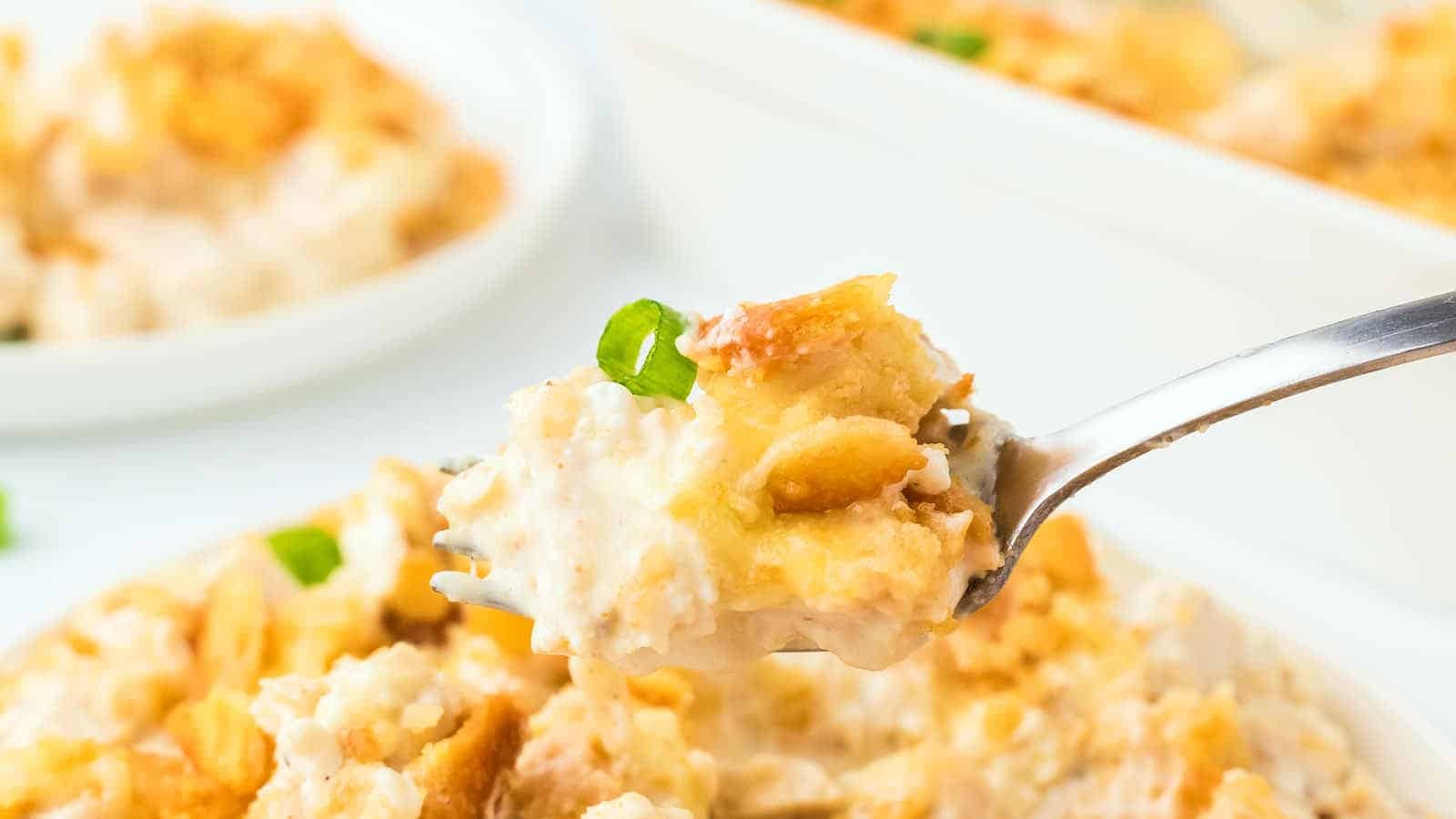 Creamy Chicken Masterpiece Casserole