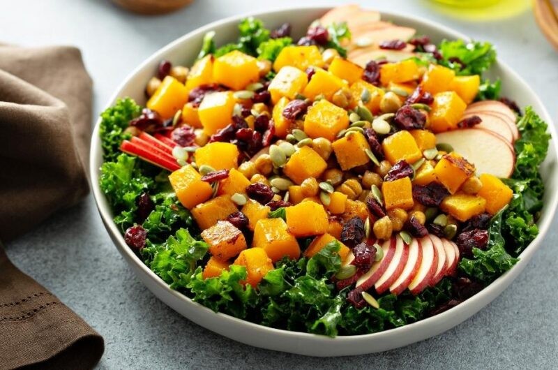 Roasted Beet and Butternut Squash Salad
