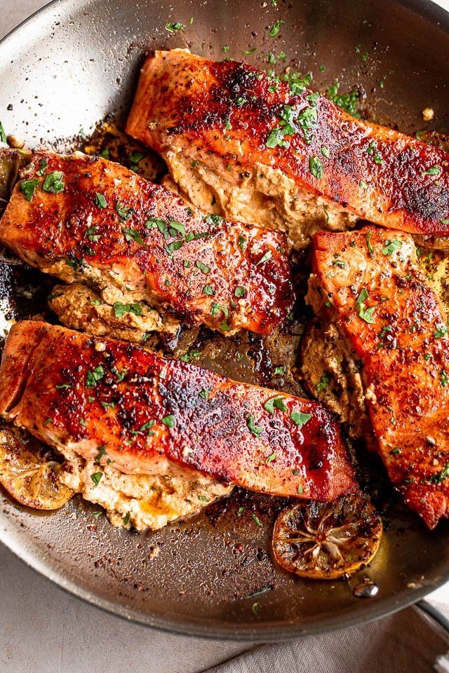 Quick Sweet Chili Salmon Bake
