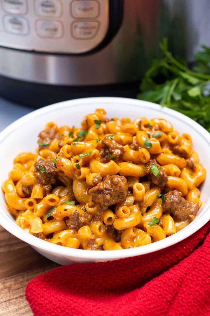 Cheesy Hamburger Potato Delight in an Instant