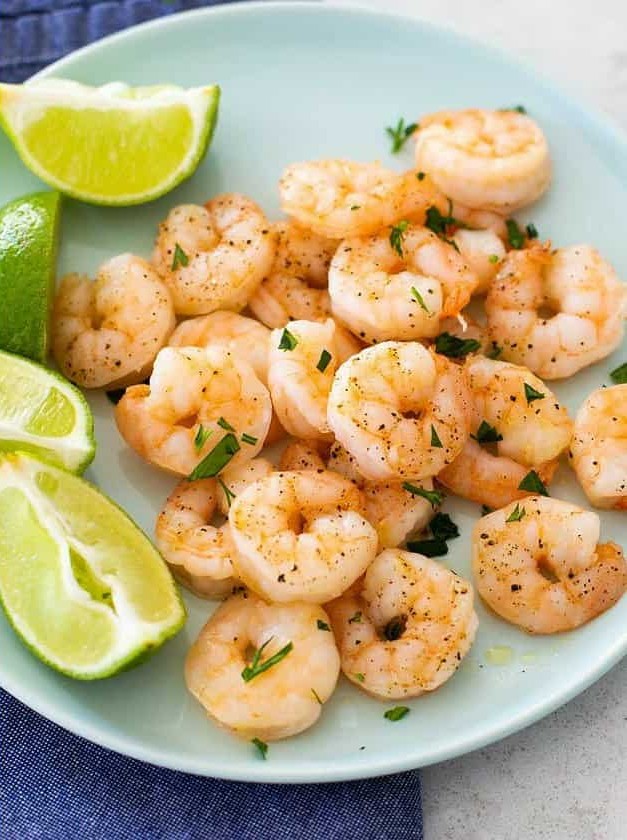 Easy Pan-Seared Frozen Shrimp Delight