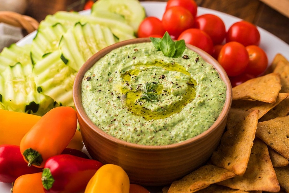 Fresh Avocado Green Goddess Dip Delight