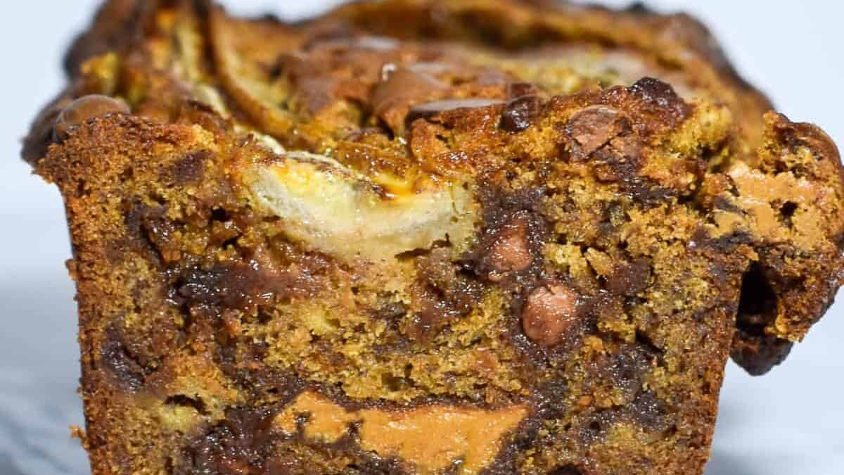 Biscoff Stuffed Banana Chocolate Bliss