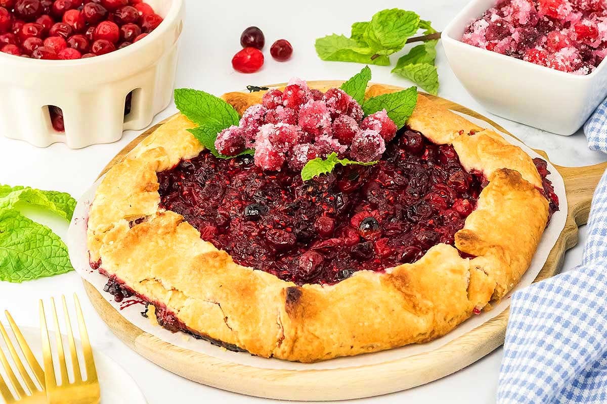 Easy Fruity Cranberry Tart