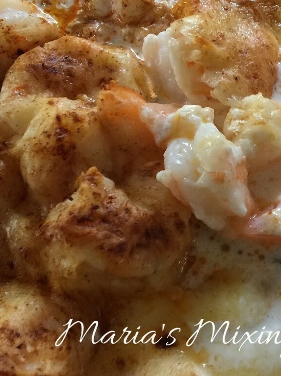 Garlic Seafood Delight in One Dish