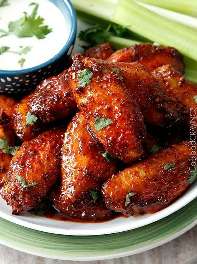 Sweet and Spicy Wing Options