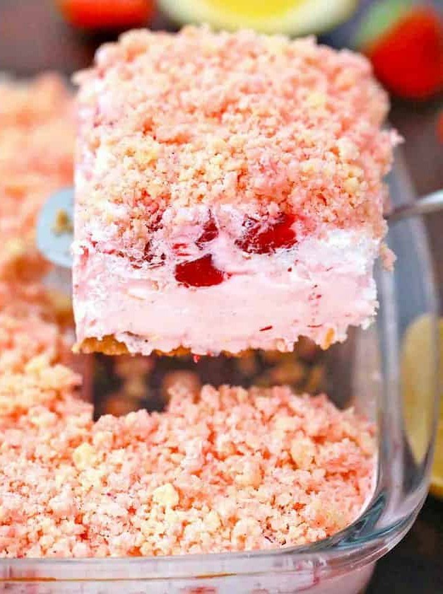 Strawberry Graham Cracker Cream Delight