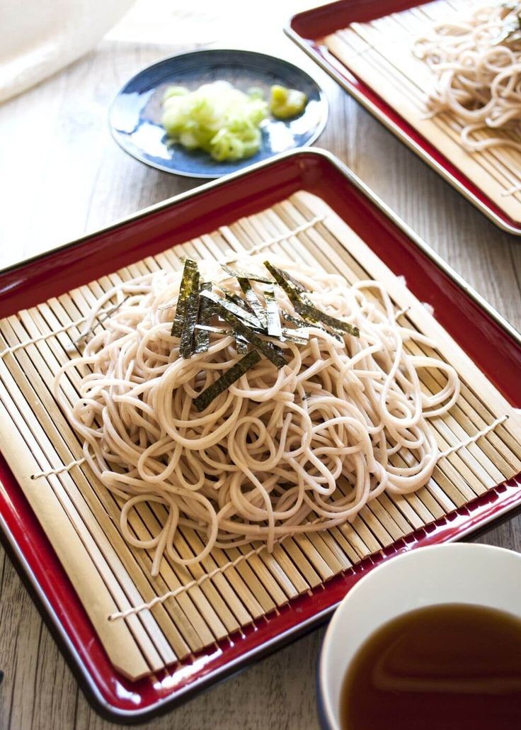 Steamed Delight with Soba Noodles & Fish