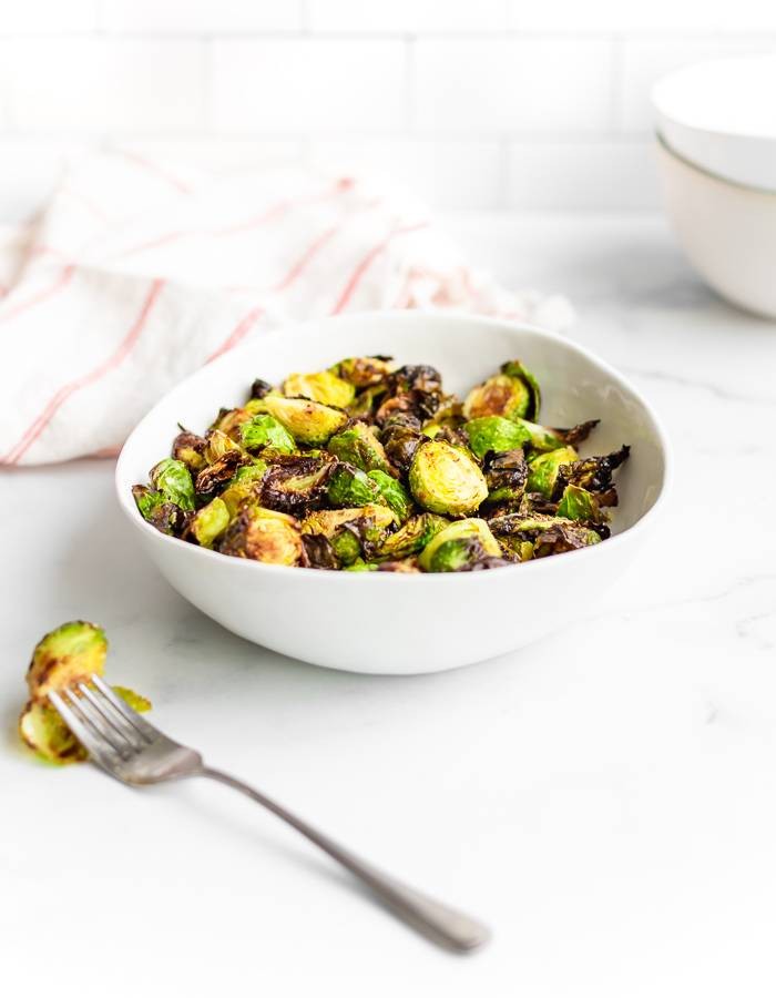 The BEST Air Fryer Brussel Sprouts