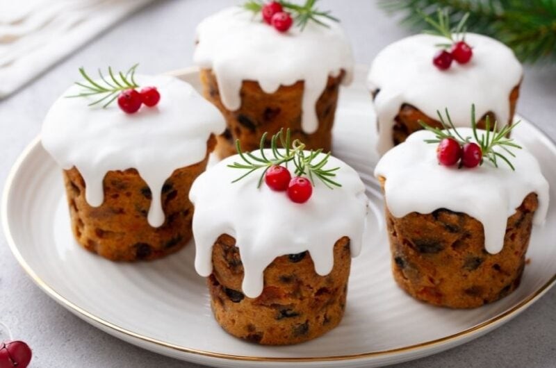 Traditional British Rich Fruitcake