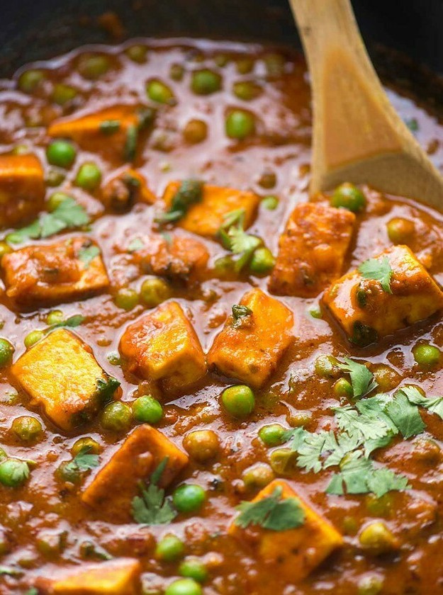 Vegan Paneer Curry Delight