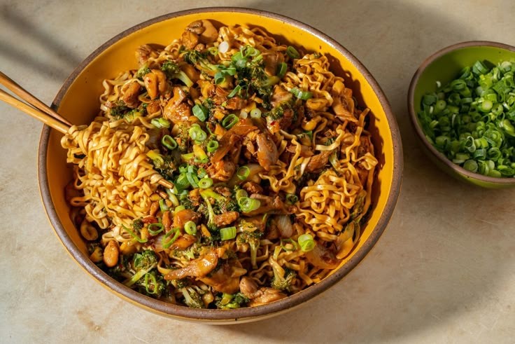 Spicy Soy Noodles with Honey Glazed Chicken