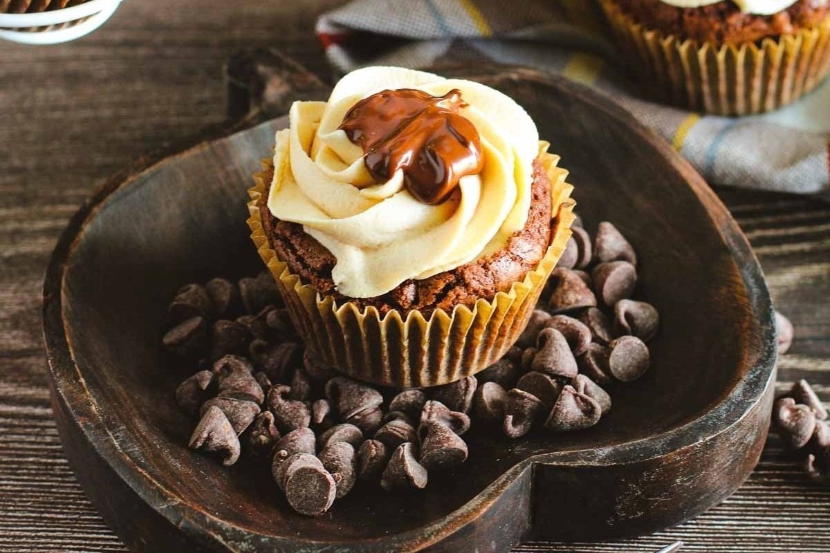 Moist Brownies Meet Creamy Peanut Butter Frosting