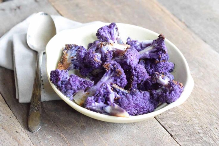 Vibrant Purple Cauliflower Salad from Sicily