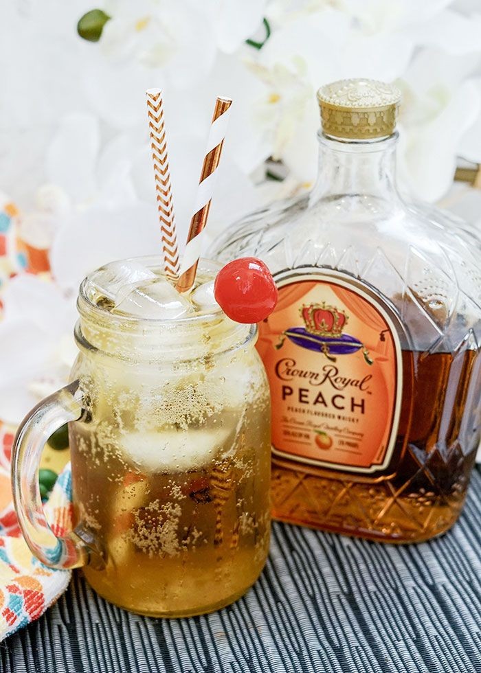 Peachy Keen Summer Cocktail Delight