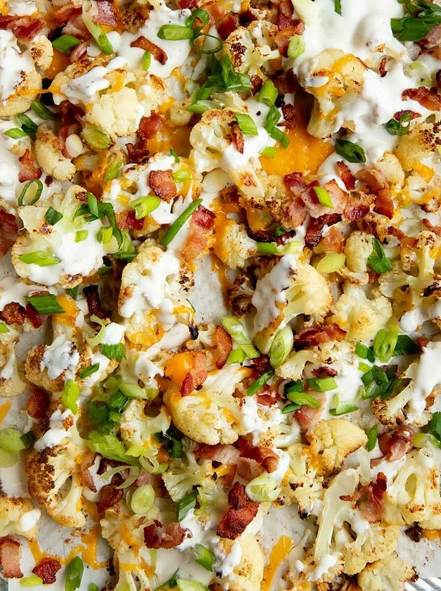 Cauliflower Elevated with Crunchy Toppings