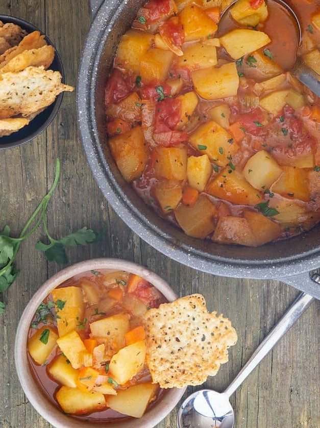 Italian-Style Potato Soup Bliss