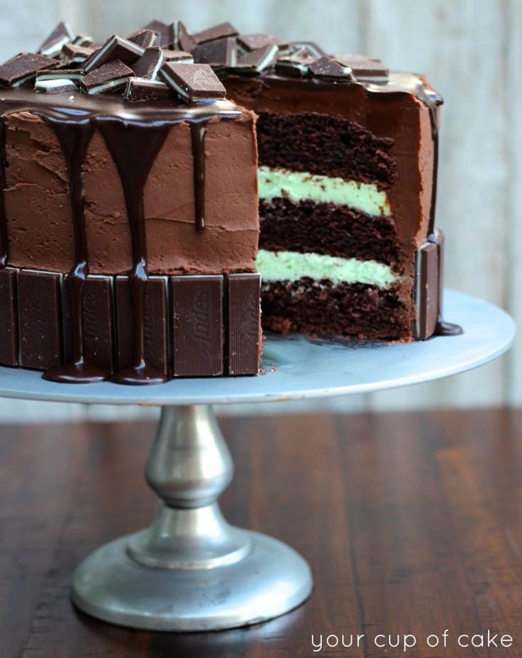 Rescue Your Cake with Chocolate Mint Magic