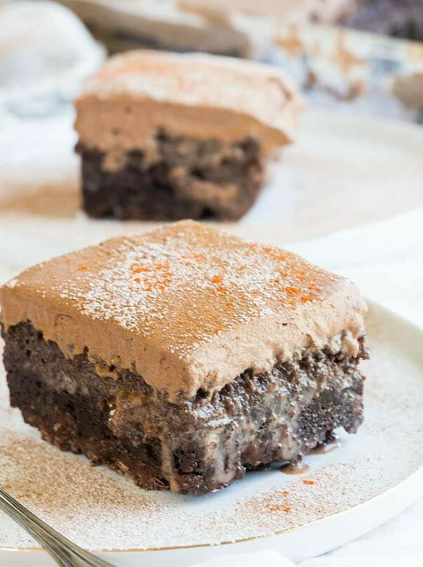 Spicy Chocolate Cake Soaked in Three Milks