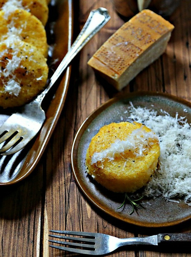 Crispy Polenta Fritters Recipe